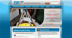 Desktop Screenshot of firstsling.com