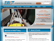 Tablet Screenshot of firstsling.com